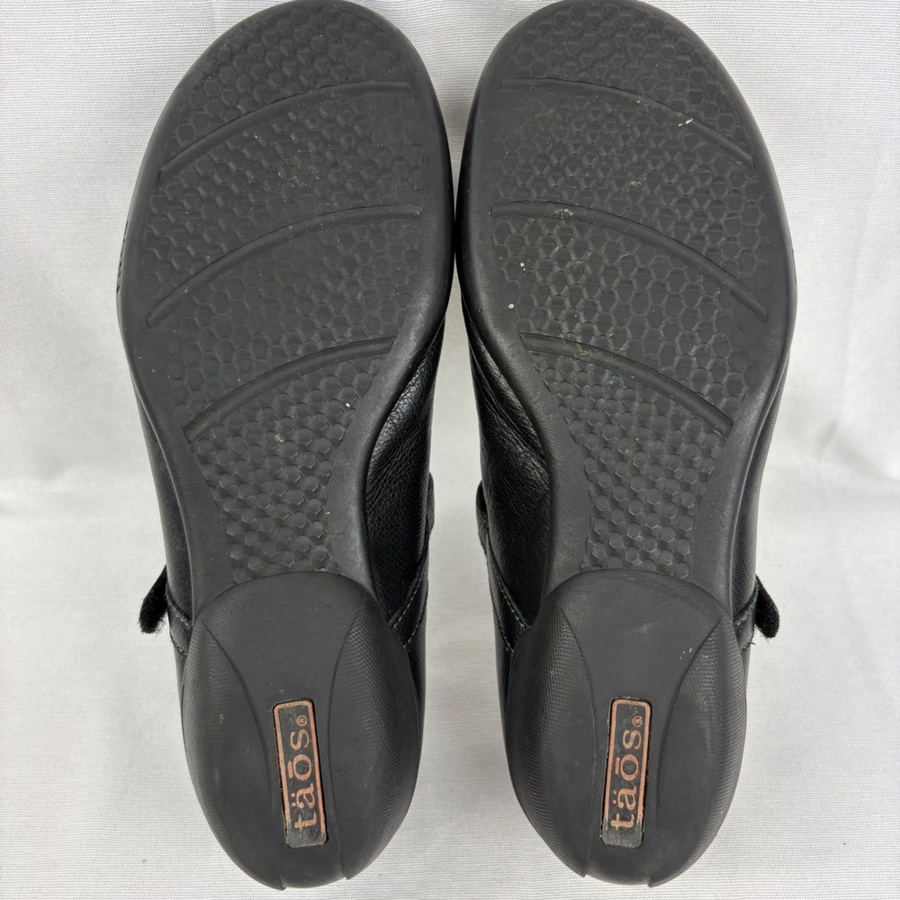 Taos Womens Mary Jane Ta Dah Shoes Size 40 EU/9 US Black Comfort Leather Casual - Picture 14 of 17
